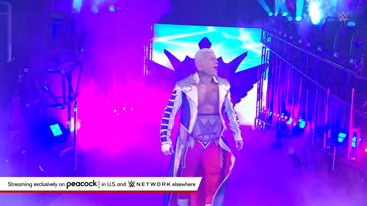 CODY RHODES has arrived at #WWEBash!
