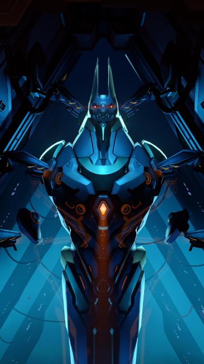 Meet the rogue A.I. behind the infamous Omnic Crisis 👾💥 Learn more about the rise and fall of Anubis, and get a glimpse of it in the newest Clash map, Throne of Anubis 👑