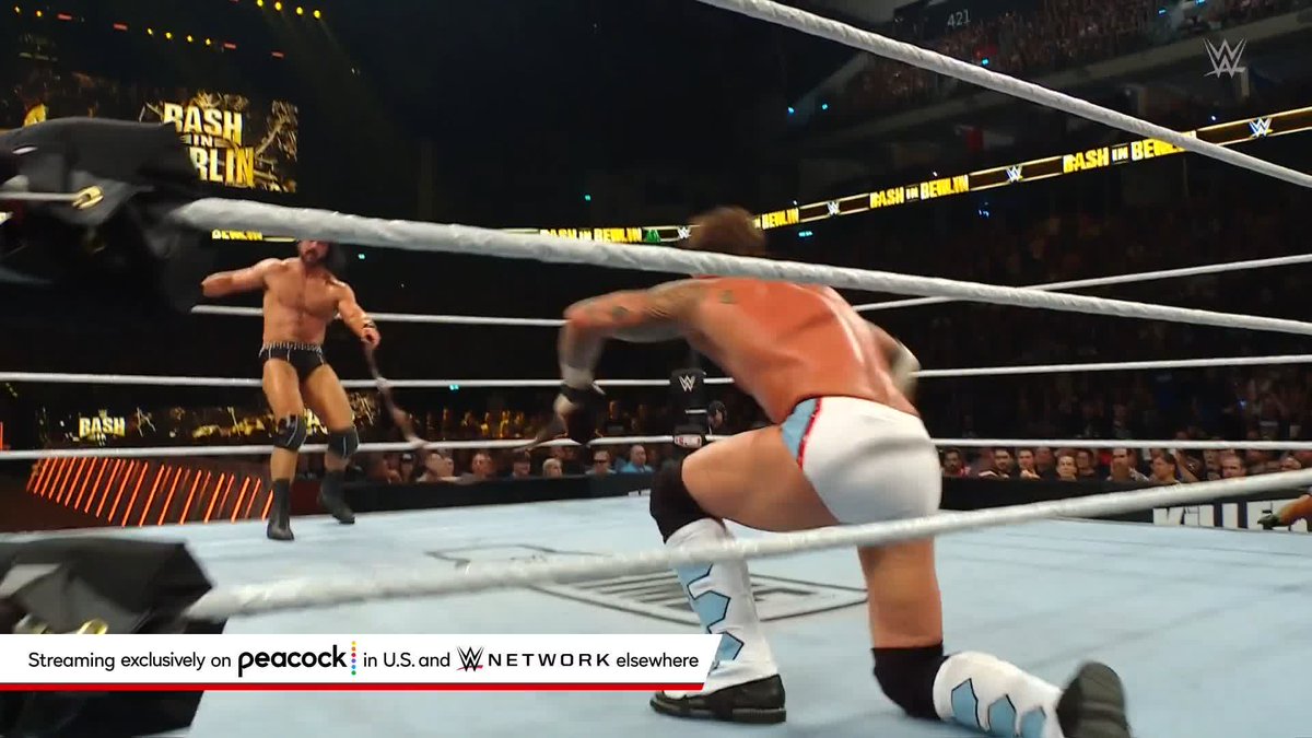 RED LIGHT GREEN LIGHT Who will win the #StrapMatch at #WWEBash?
