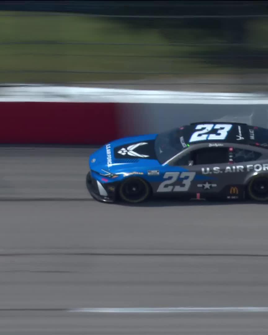 Brought a rocket to the race track. 🚀 Bubba Wallace | 23XI Racing