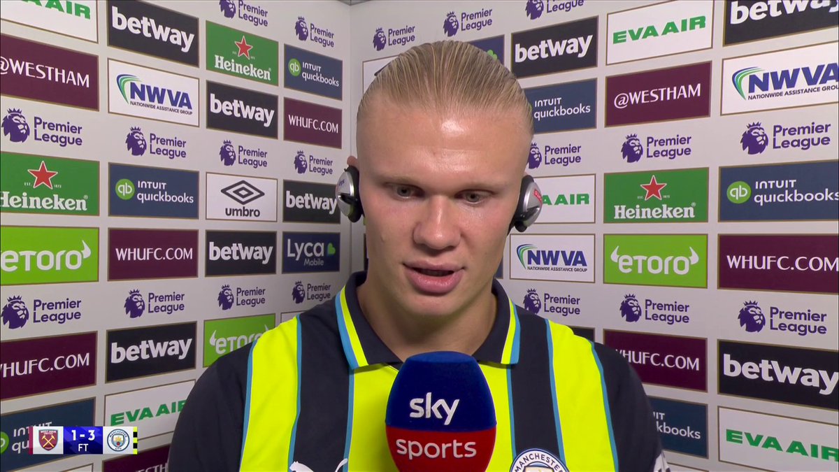 🗣️ "It's not as easy as everyone thinks" Erling Haaland is feeling good 😎