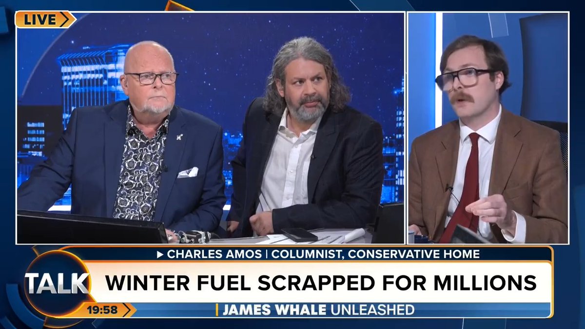After stopping the Winter Fuel allowance, columnist Charles Amos says Labour should also "take bus passes off pensioners". James Whale: "What the flipping heck is wrong with you? Why do you hate old people?" James Whale MBE. Ash
