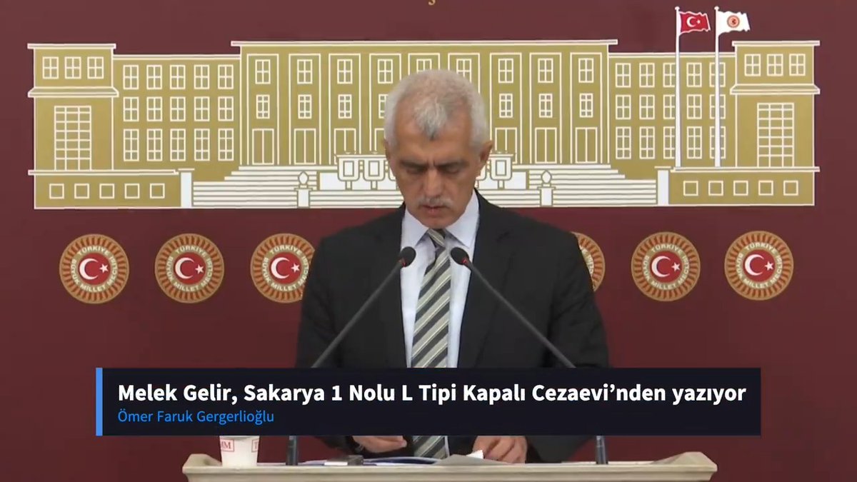 Melek Gelir, Sakarya 1 Nolu L Tipi Kapalı Cezaevi’nden yazıyor bize; ““Üç çocuk annesiyim. 6,10 ay ceza alan bir mahpusum... Eşim asgari ücretle çalışıyor. Çocuklarım yanıma gelmekte madden zorlanıyor, eşim çalıştığı için gelemiyor." T.C. Adalet Bakanlığı