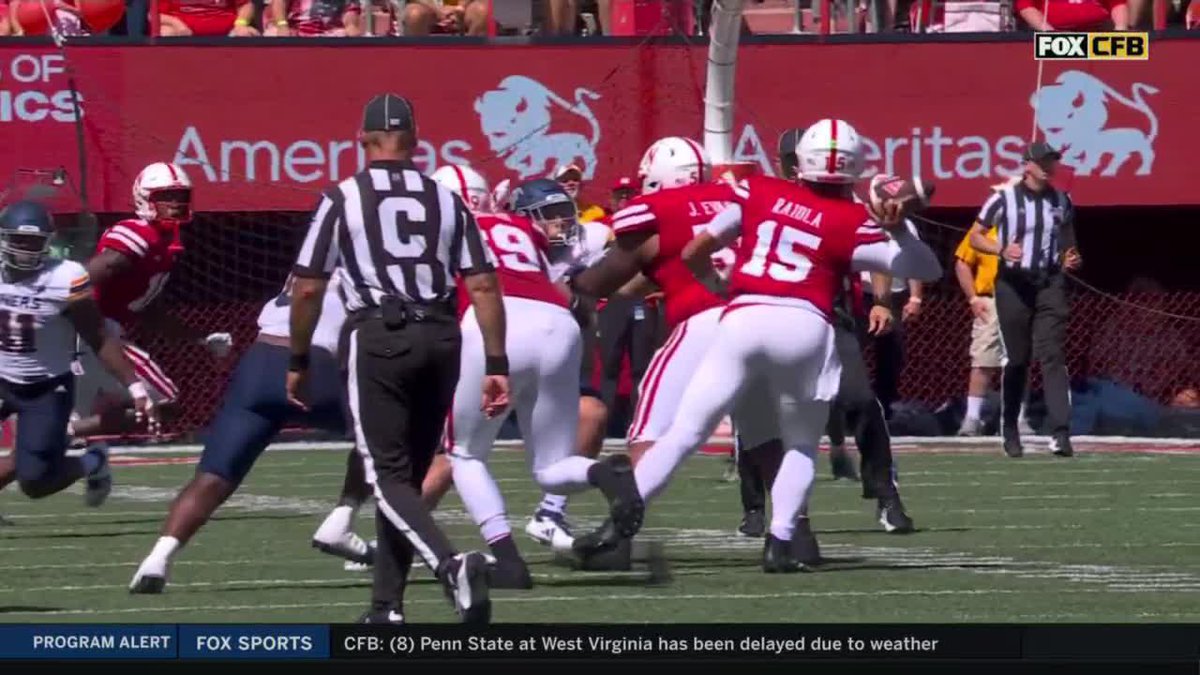 This Dylan Raiola pass is a beauty 🙌 (via Big Ten Football)