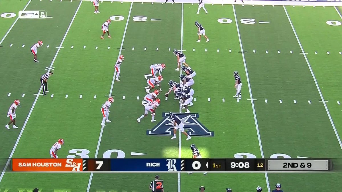 DAVID FISHER! PICK SIX! Bearkats showing out early 😏 📺 - ESPN+ Sam Houston Football | #NoLimitsOnUs