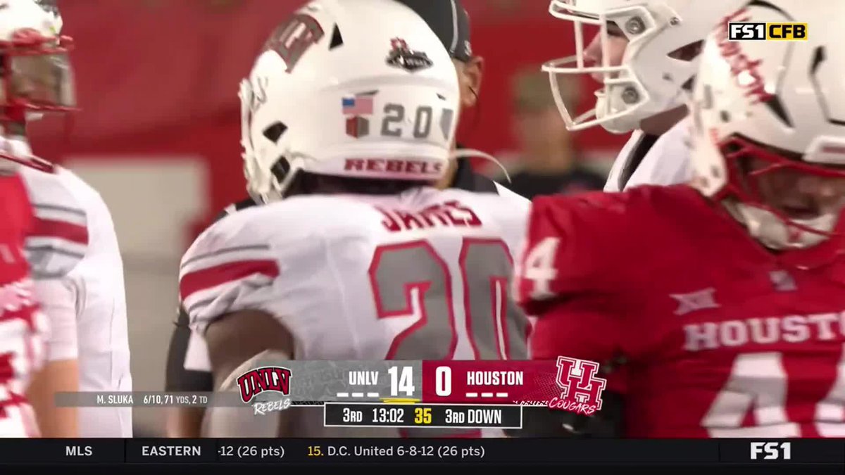 The freshman nails it from 40 yards out Caden Chittenden 📺: FS1