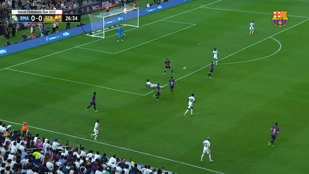 Fabrizio Romano Raphinha goal against Madrid in 2022