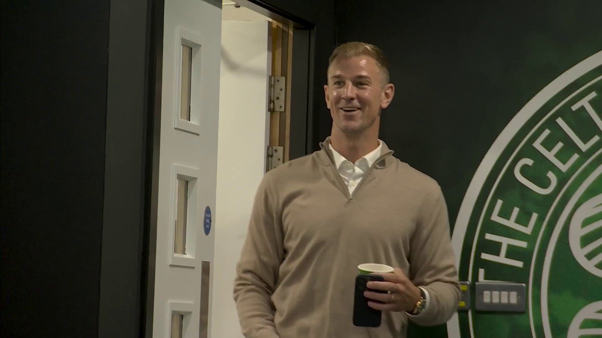 👋 A familiar face is back at Celtic Park for today's derby!