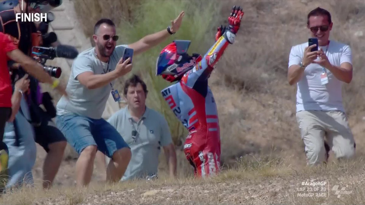 Aragon will not sleep tonight!!! 😅 #AragonGP 🏁