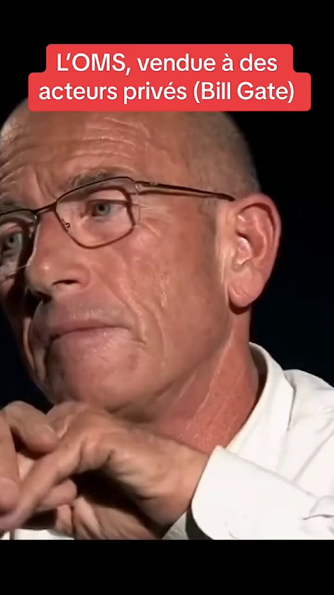 Quand Étienne Chouard nous parle vrai sur l’#OMS et nous fait découvrir qui tire les ficelles de cette institution mondialiste… Écoutez ⤵️