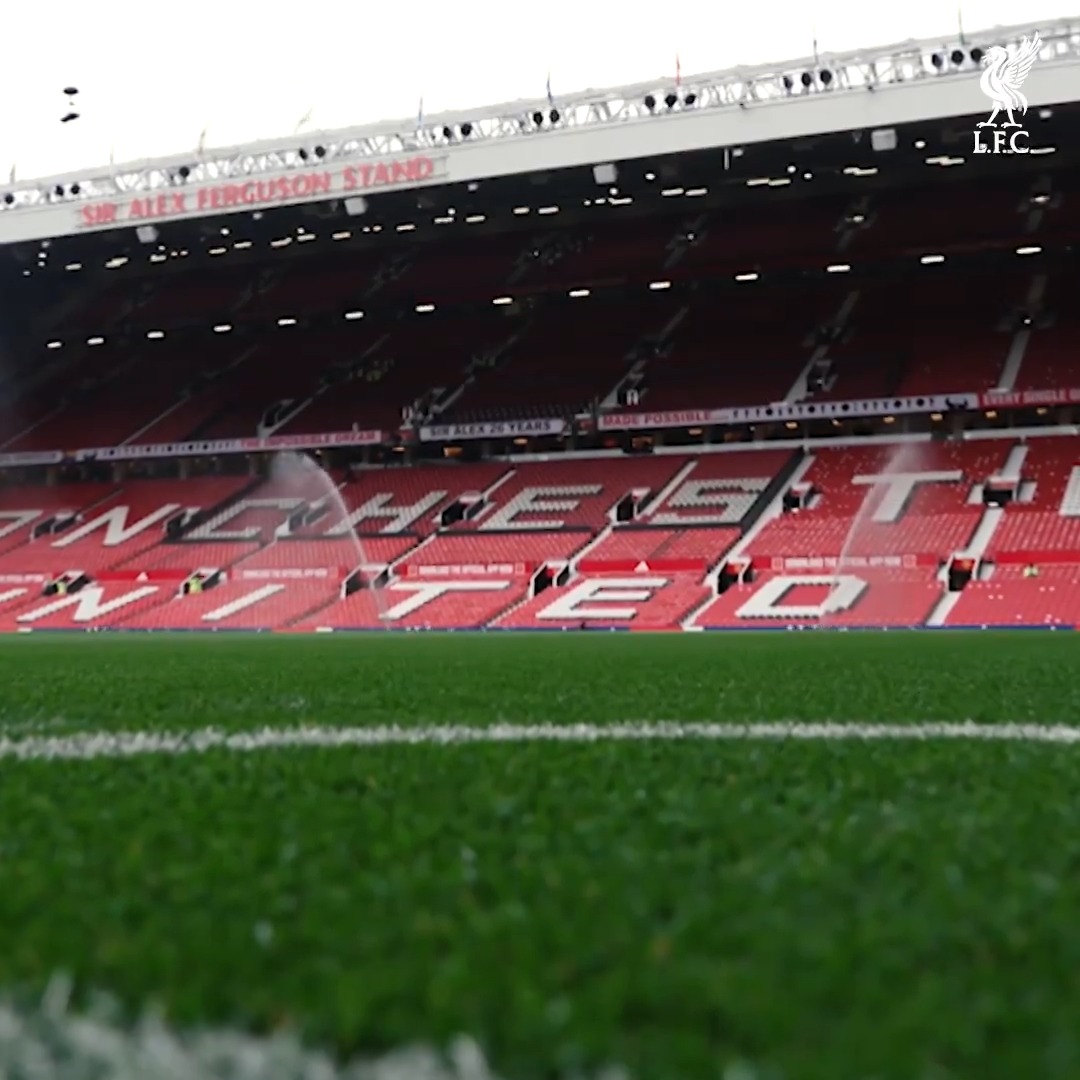 All set at Old Trafford 🎬