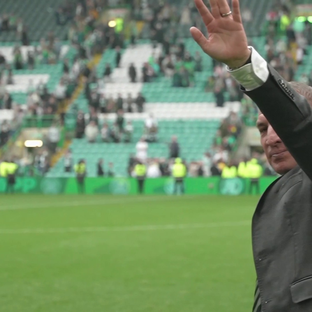 🍀 “The speed in our game was exceptional… The crowd played their part today. ⚽️ “We wanted to get four or five, and it could’ve been that.” Brendan Rodgers reacts to Celtic’s 3-0 win over Rangers ⬇️