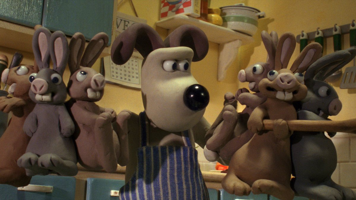 Wallace & Gromit: The Curse of the Were-Rabbit, a perfect movie, is now on Netflix.