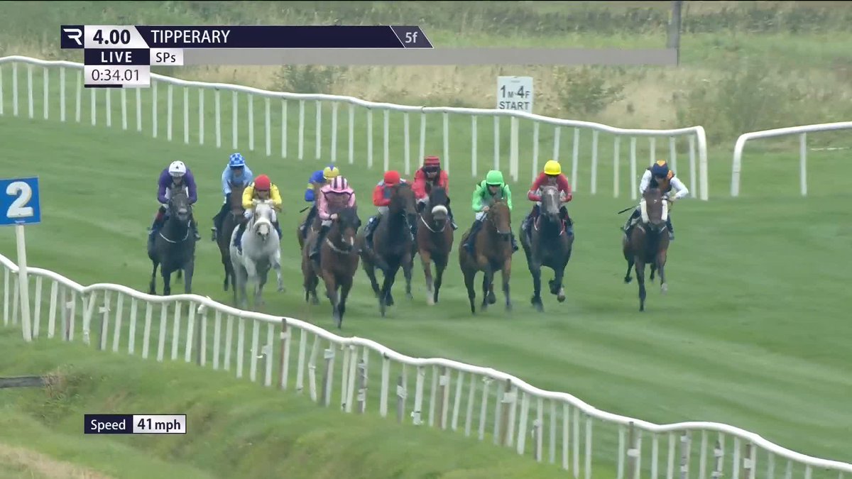 Quality! 🩷🖤 Blinkered for the first time, 𝐒𝐡𝐞'𝐬 𝐐𝐮𝐚𝐥𝐢𝐭𝐲 bolts up in the Listed Abergwaun Stakes under @wjlee24786. That's a second C&D success for the daughter of Acclamation. JWDavisonracing | Irish Stallion Farms | Tipperary Racecourse