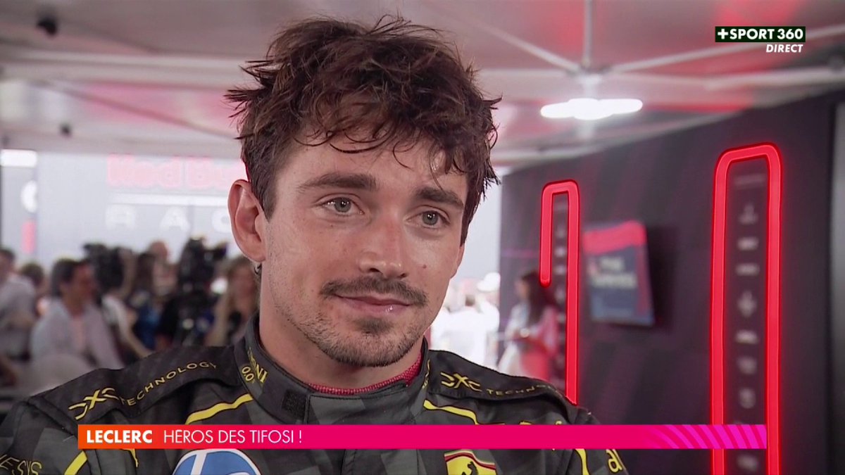 🎙️ "S'il y en avait deux à choisir, je ne pouvais pas rêver mieux." Monaco et Monza : deux victoires symboliques pour Charles Leclerc 🫶 #ItalianGP #F1