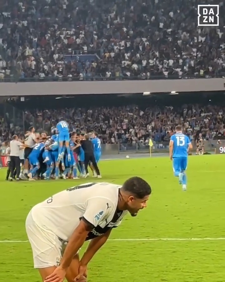 Anguissa prende l’ascensore 🛗⚽️ Il gol vittoria da bordocampo 👀 #Anguissa #NapoliParma #SerieAEnilive #DAZN