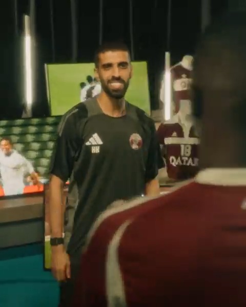طقم جديد .. بنفس الروح والعزيمة💪 لتحقيق أهدافنا وطموحاتنا 🇶🇦🤩. #العنابي