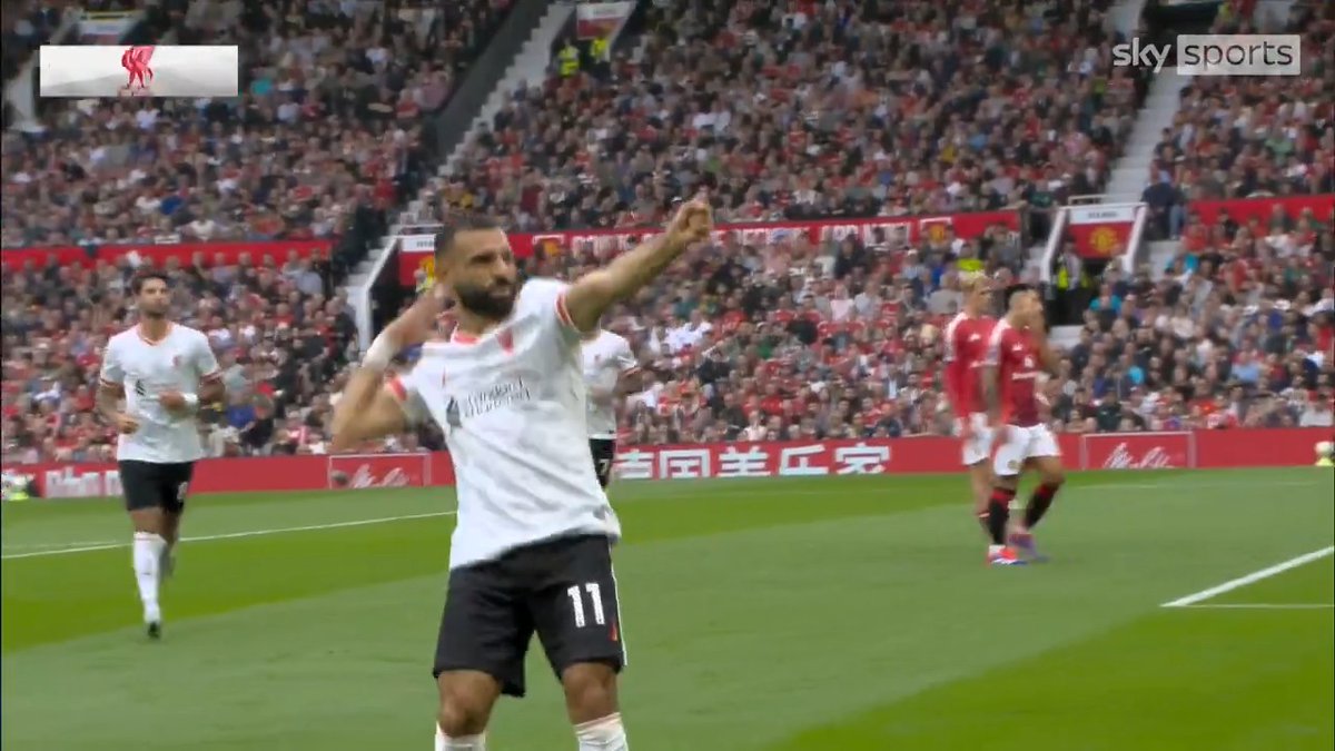 Mo Salah LOVES scoring against Manchester United 🏹