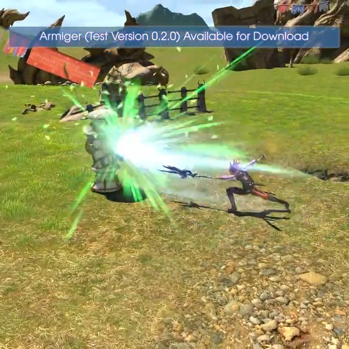 SURPRISE! A work-in-progress test version for Armiger is now available to download! This is a MNK mod inspired by Noctis from Final Fantasy XV. This version includes all the "core rotation" weaponskills for MNK as well as an idle stance and movement. Links in the reply 🔽