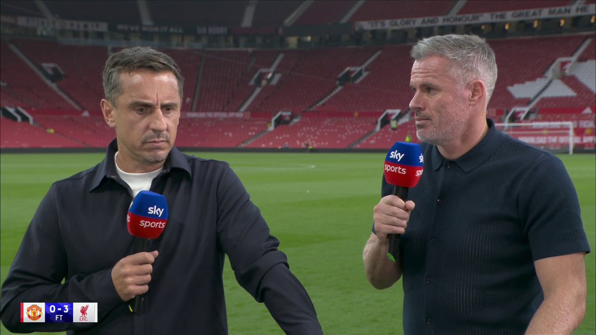 "Would Real Madrid or Bayern Munich accept being 6th in their league?" Gary Neville & Jamie Carragher debate Manchester United 😅