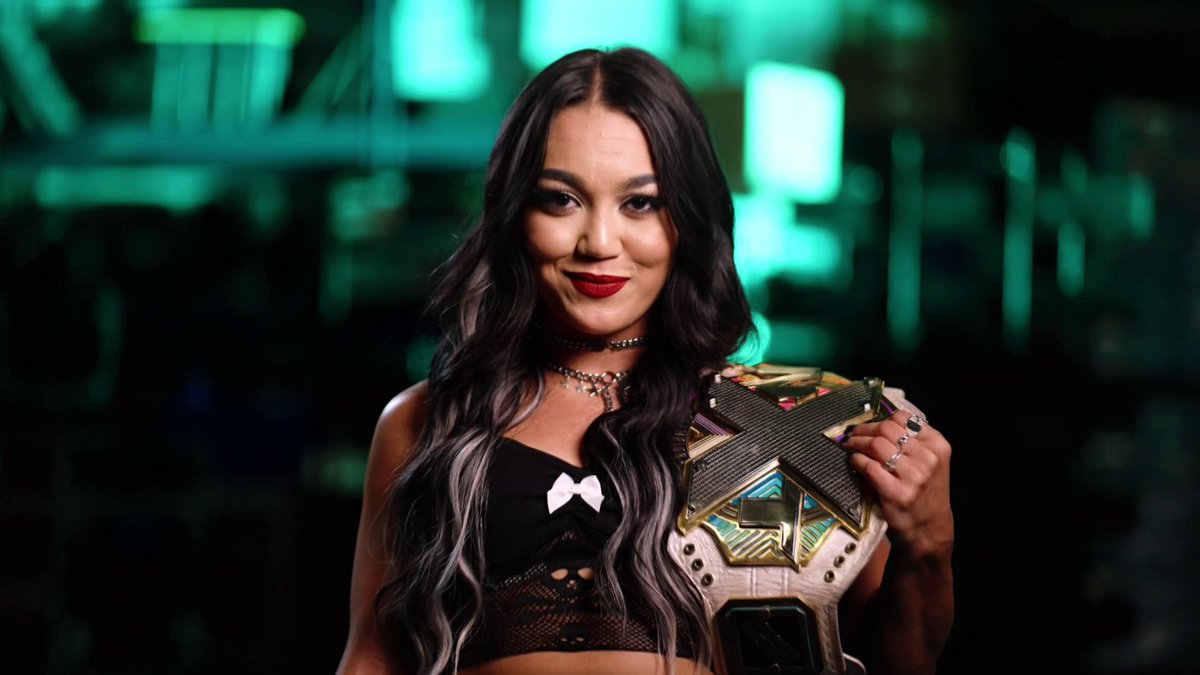 Her championship. Her division. Her world. Can roxanne retain the #WWENXT Women’s Championship TONIGHT at #NXTNoMercy? Don’t miss NXT No Mercy, streaming live TONIGHT at 7 ET/4 PT on Peacock in the U.S. and WWE Network everywhere else.