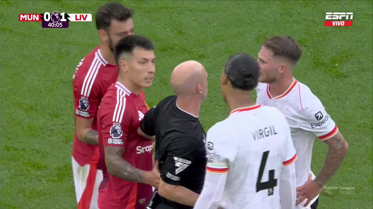 “VENÍ Y HACEME ESO A MÍ”. Van Dijk a Lisandro, luego de la patada. 😅⚔️