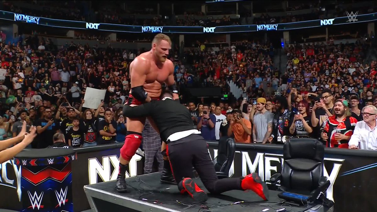 WHAT ARE YOU DOING, RIDGE?!? #NXTNoMercy