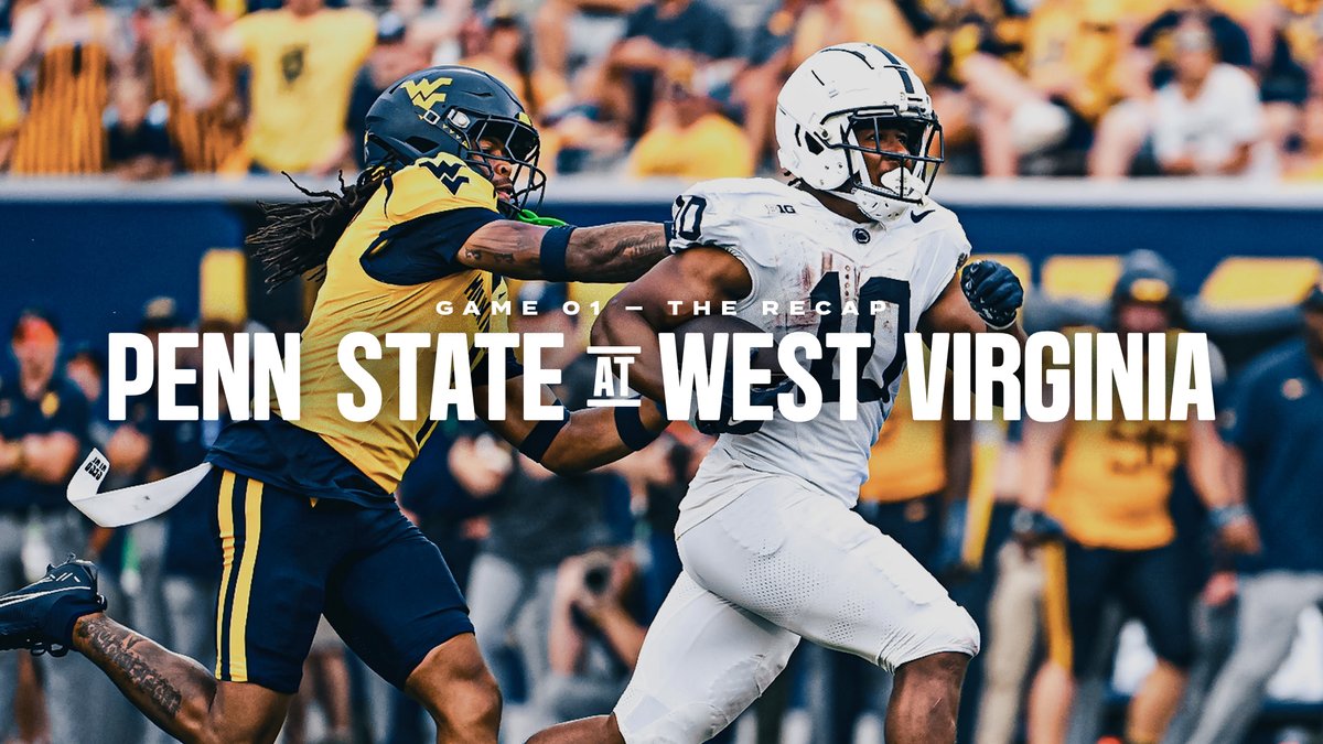 The Recap: Penn State at West Virginia 🎬