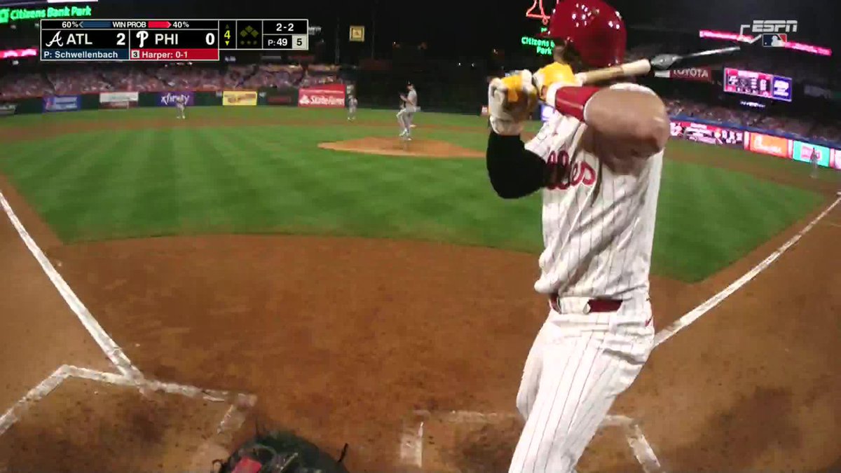 This view of a Bryce Harper line drive 👀