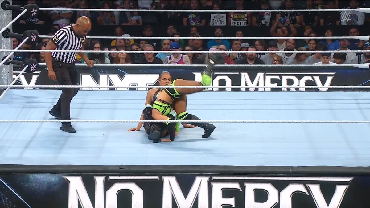 .roxanne might regret that... 😅 #NXTNoMercy