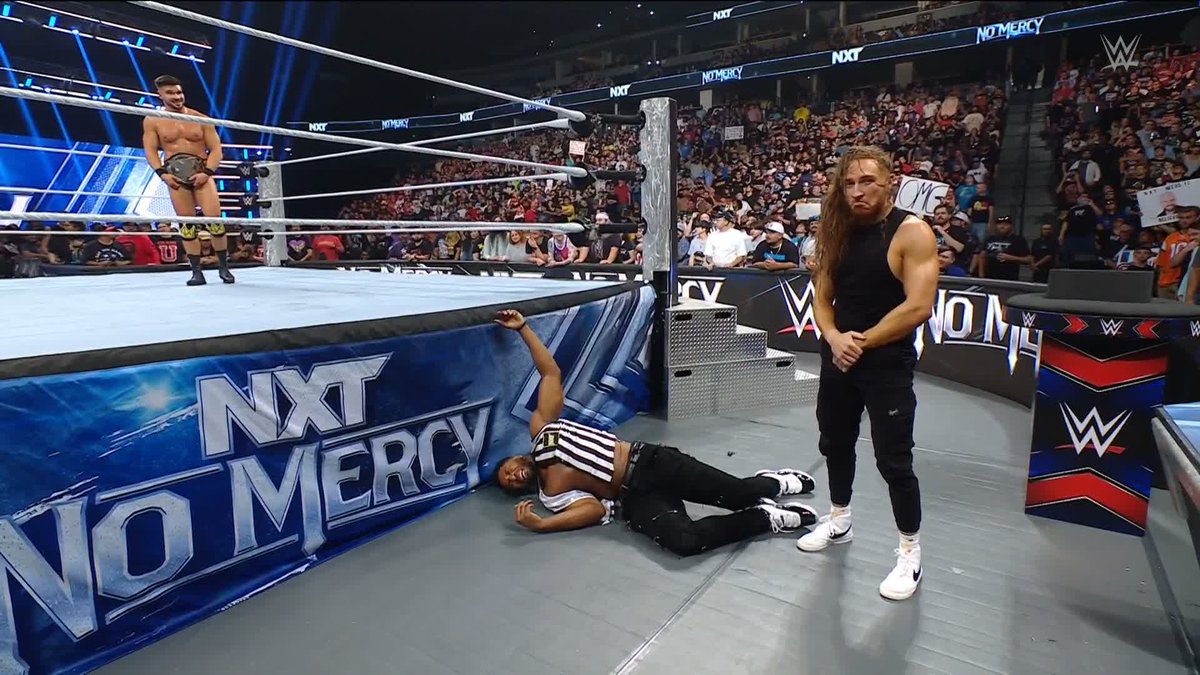 PETE DUNNE JUST ATTACKED TRICK WILLIAMS! 😱 #NXTNoMercy