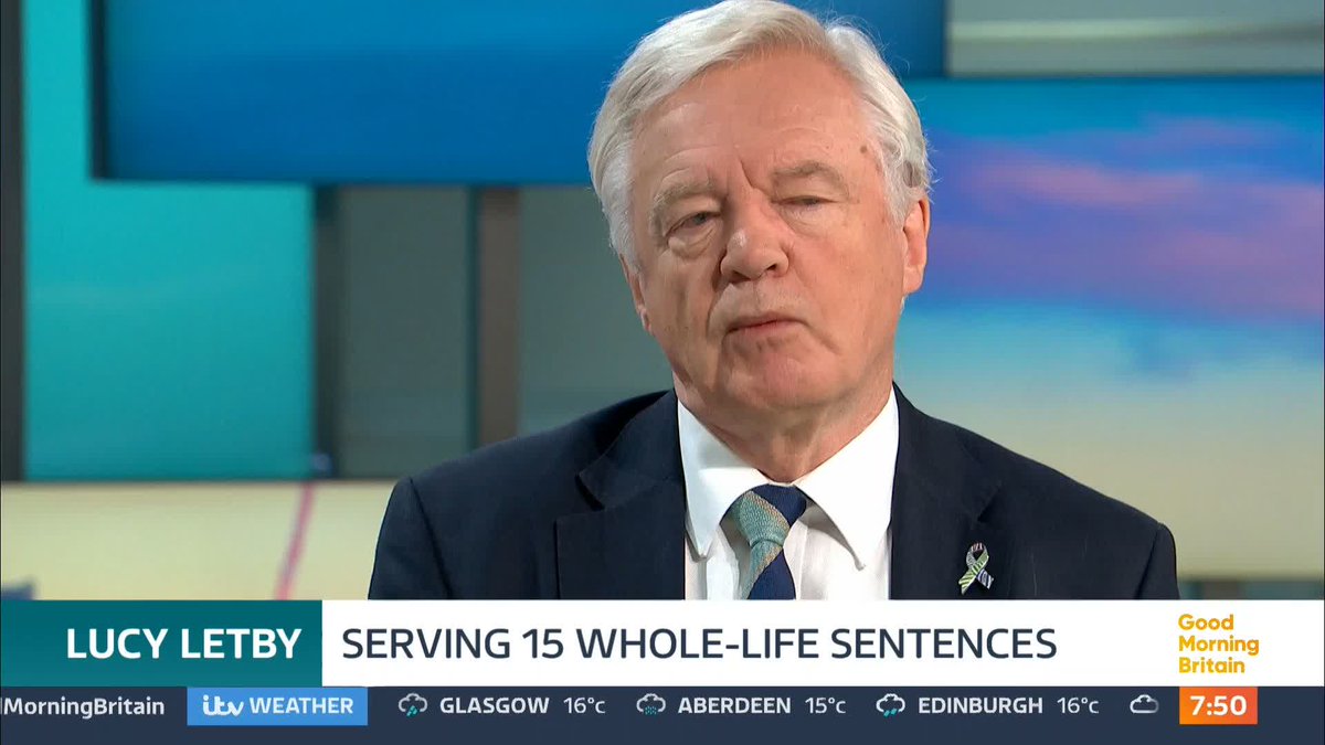 Sir David Davis says he believes it's 'highly probable' the serial killer nurse, Lucy Letby, is innocent. She is serving a life sentence for the murder of 7 babies &amp; attempted murder of 7 more. Sir David explains why he believes there is 'more than reasonable doubt'.