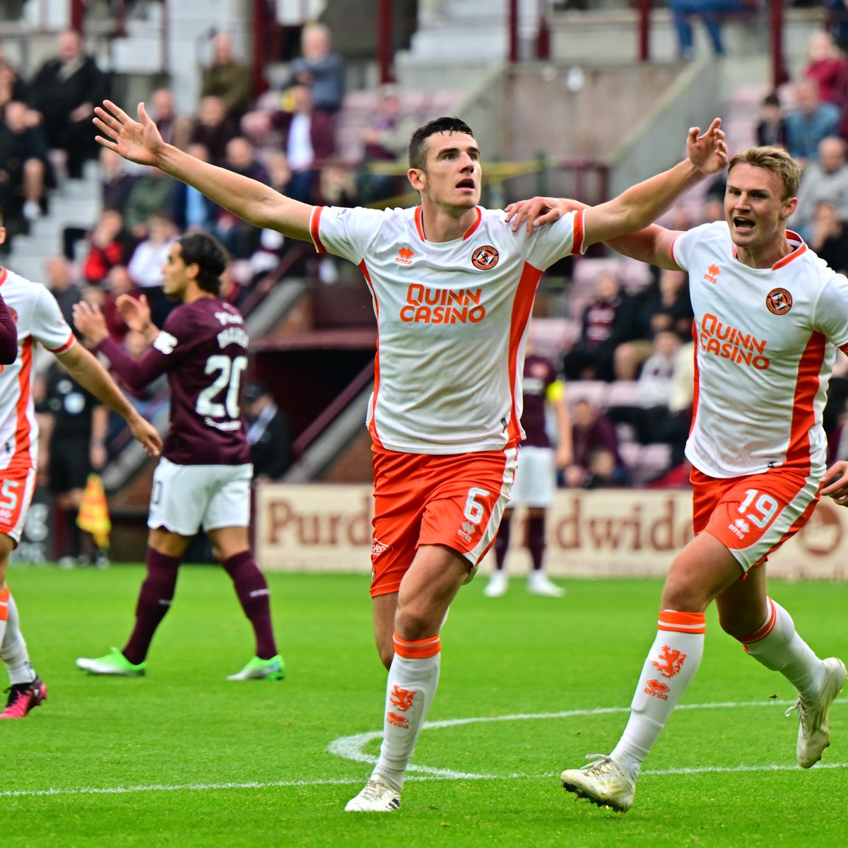 A moment to savour in front of his own people 🤩🍊 🦁 #DUFC Academy graduate Ross Graham with his second match-winning goal in three weeks
