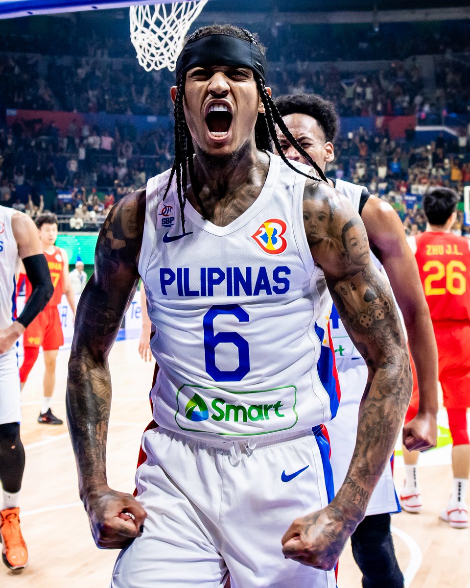OTD 1 year ago 📆 Jordan Clarkson 🇵🇭 takeover happened against China 🔥
