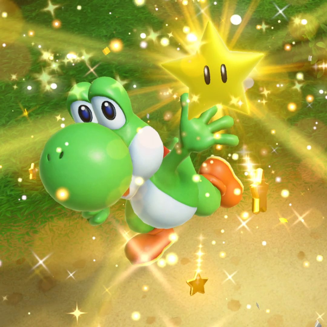 Hands up if Yoshi is your go-to pick when playing Mario Party. ✋