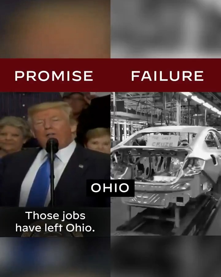 Here is a montage of Trump lying to workers and failing to deliver