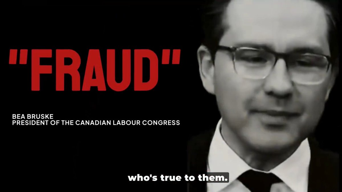 How do you tell when someone is your real friend? It's who stands up for you when the chips are down and you're in a fight. In 20 years as a career politician, Pierre Poilievre has never stood on a picket line. He takes money from CEOs and turns his back on workers.