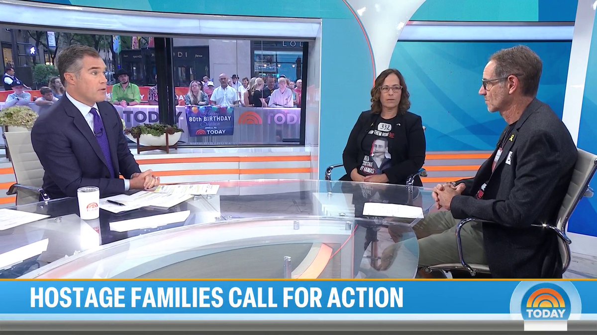 Orna and Ronen Neutra, the parents of 22-year-old Israeli American Omer Neutra who was taken captive on Oct. 7, join Peter Alexander to talk about the news that Hersh Goldberg-Polin was killed in Hamas captivity and said it would not have happened if there was a cease-fire deal.