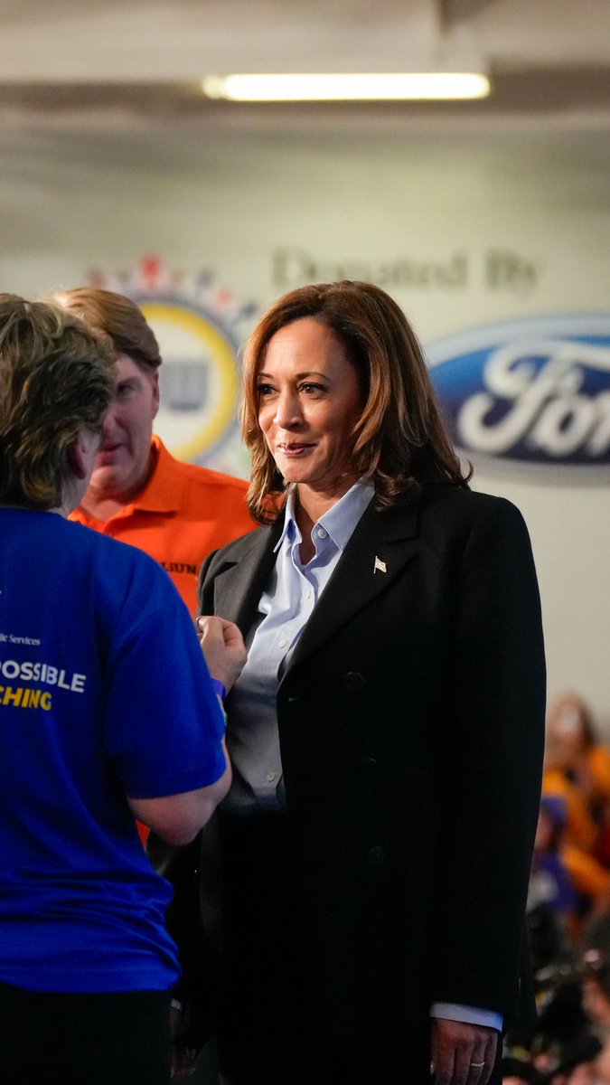 It was so good to be with labor leaders in Detroit today where, for generations, the brothers and sisters of labor have stood together to righteously demand fair pay, better benefits, and safe working conditions. When unions are strong, America is strong.
