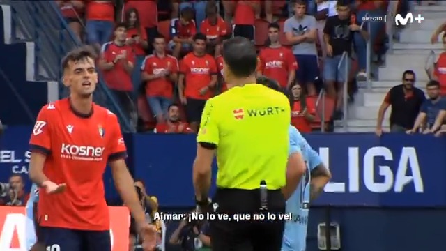 "Arbi... No lo ve... No puedes sacar roja, tío...". ESTO DE AIMAR OROZ 🤝. #ElDíaDespués