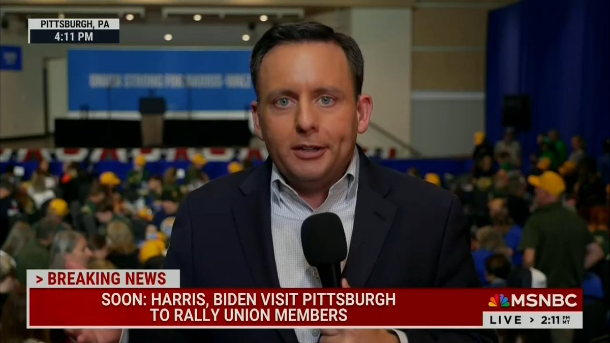 Reporter: To not see Donald Trump on the campaign trail seems like a real unforced error. If you want to stand with Labor, you show up on Labor Day