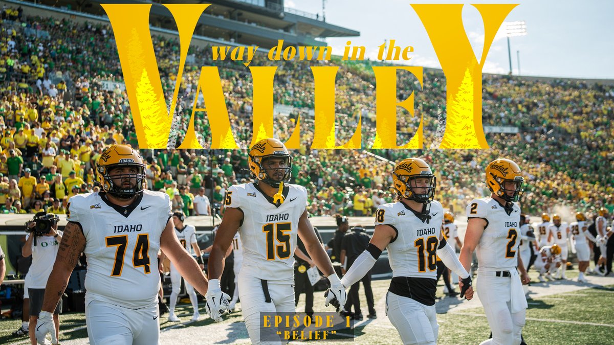 🎥 𝐖𝐚𝐲 𝐃𝐨𝐰𝐧 𝐈𝐧 𝐭𝐡𝐞 𝐕𝐚𝐥𝐥𝐞𝐲: 𝗜𝗱𝗮𝗵𝗼 𝗮𝘁 𝗢𝗿𝗲𝗴𝗼𝗻 🎥 #GoVandals | ✌️'s 🆙