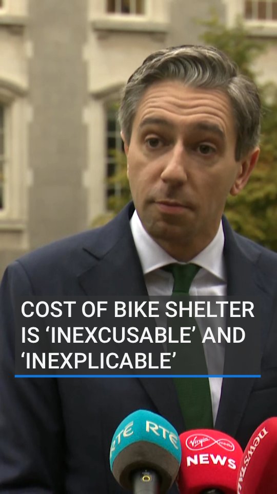 The Taoiseach has said that people do not get the "extraordinary sum of money" the bike shelter at Leinster House has cost, and he does not either | Read more: