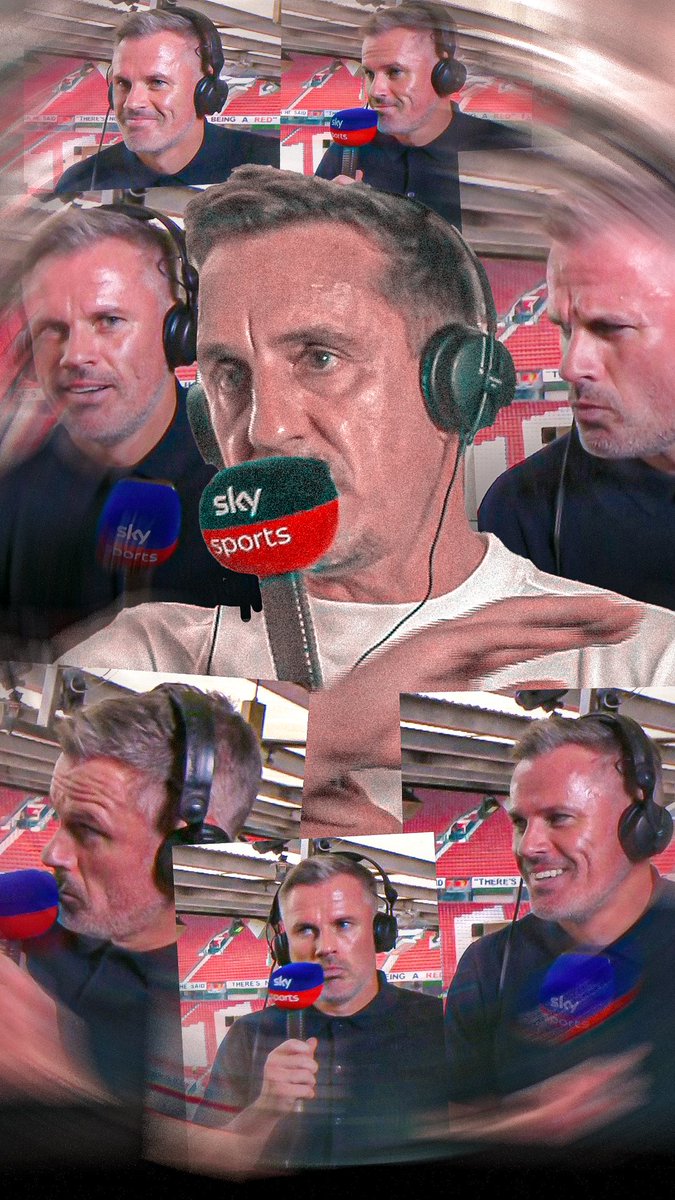 The Gary Neville podcast but it’s just every time Jamie Carragher pulls a face 😅🎙️