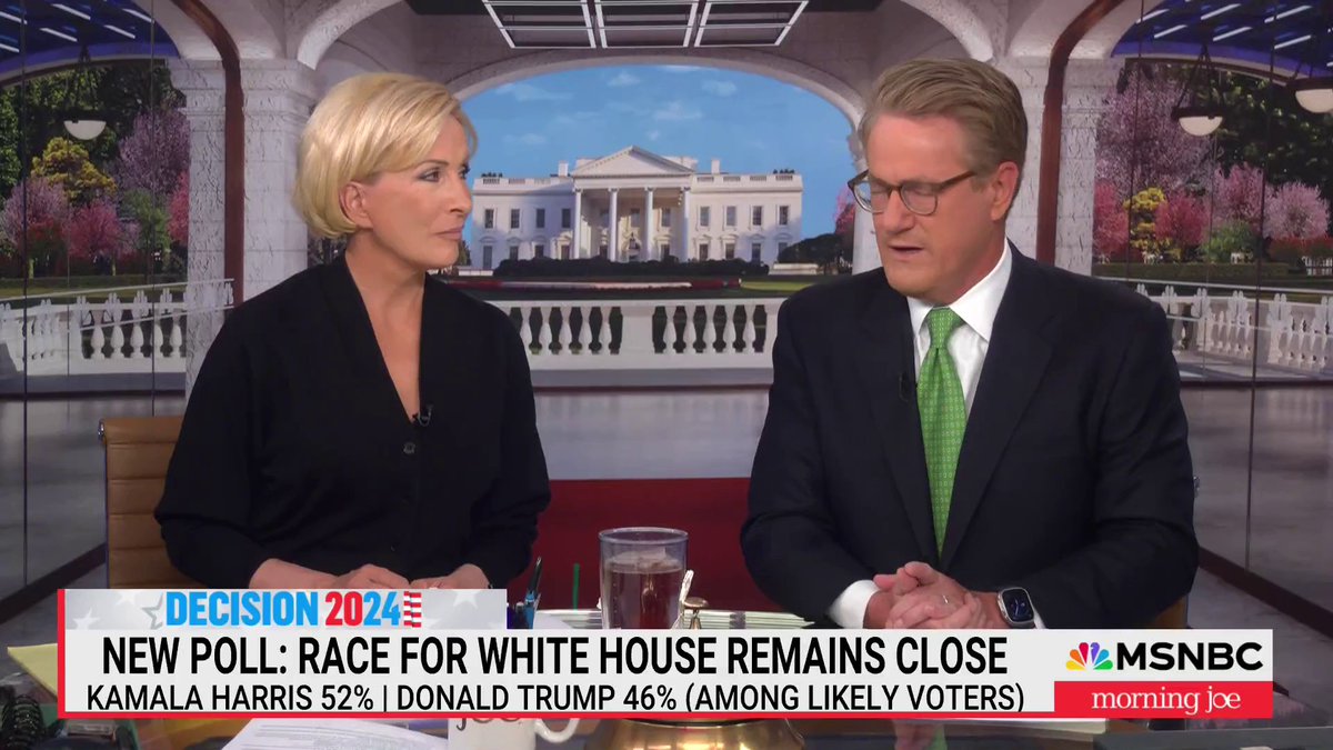 .JoeNBC: "The campaign has said internally, they can't make people like Donald Trump. So their goal is to make people hate Kamala Harris. And if they can't get Americans to hate Kamala Harris, then they understand she will win."