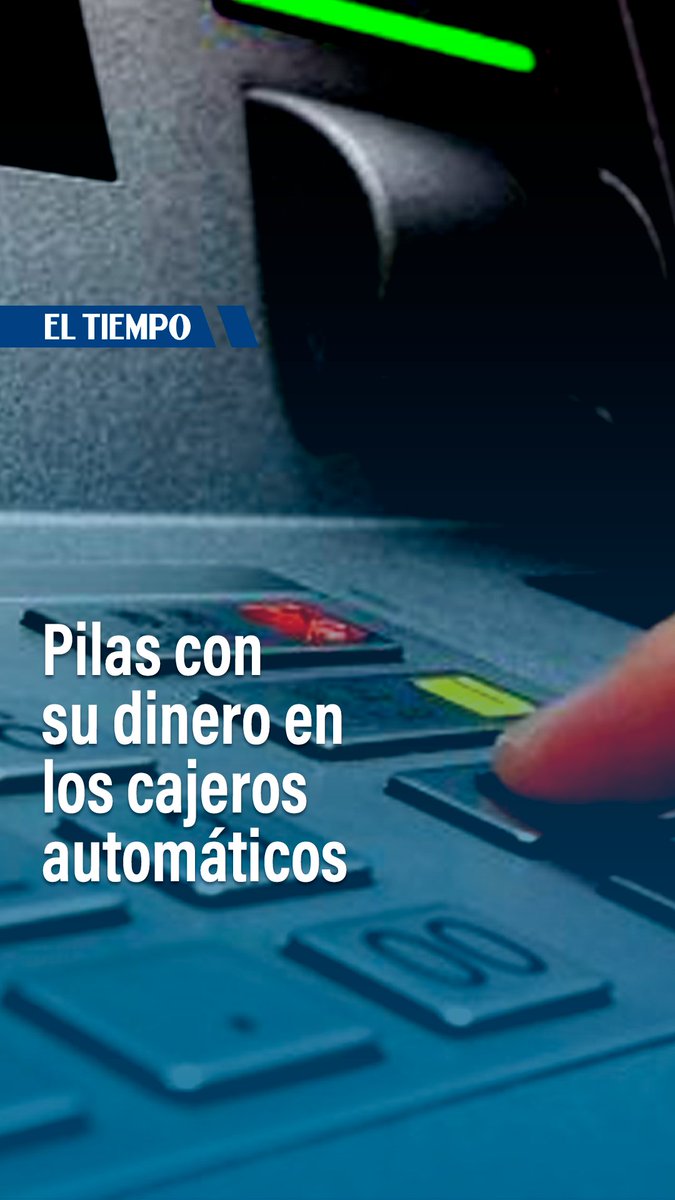 🚨Pilas con su dinero en los cajeros automáticos: la periodista Yeshica Orjuela le explica una nueva modalidad de robo en los cajeros automáticos, para que no le pase a usted y sepa cómo actuar en estos casos. 🎞️Edición: Jerson Cruz