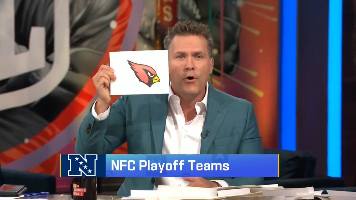 .Kyle Brandt has the Arizona Cardinals making the playoffs this season 👀
