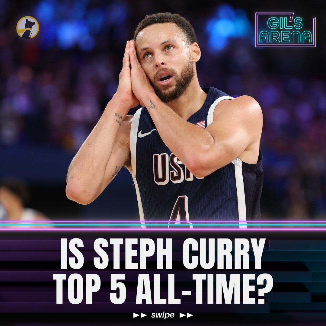 Gilbert Arenas says Steph Curry is officially a top 5 player of all time after his Olympic performance (🎥 Gil’s Arena )