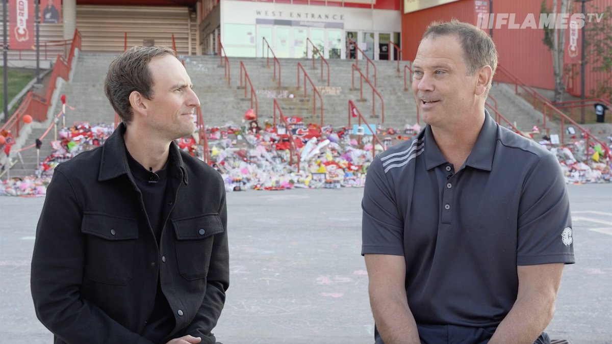 "You're mad, you're sad, and you think of all the good times we had together ... You can't even believe this is happening." Flames GM Craig Conroy sits down with us outside the Saddledome to remember Johnny Hockey.