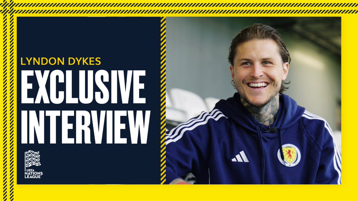 "Happy to be back." 👊 Lyndon Dykes sat down with Craig G Telfer to chat why he loves playing for Scotland, a new campaign, and got a first-look at this week's programme cover 🗣️ #SCOPOL | #PORSCO